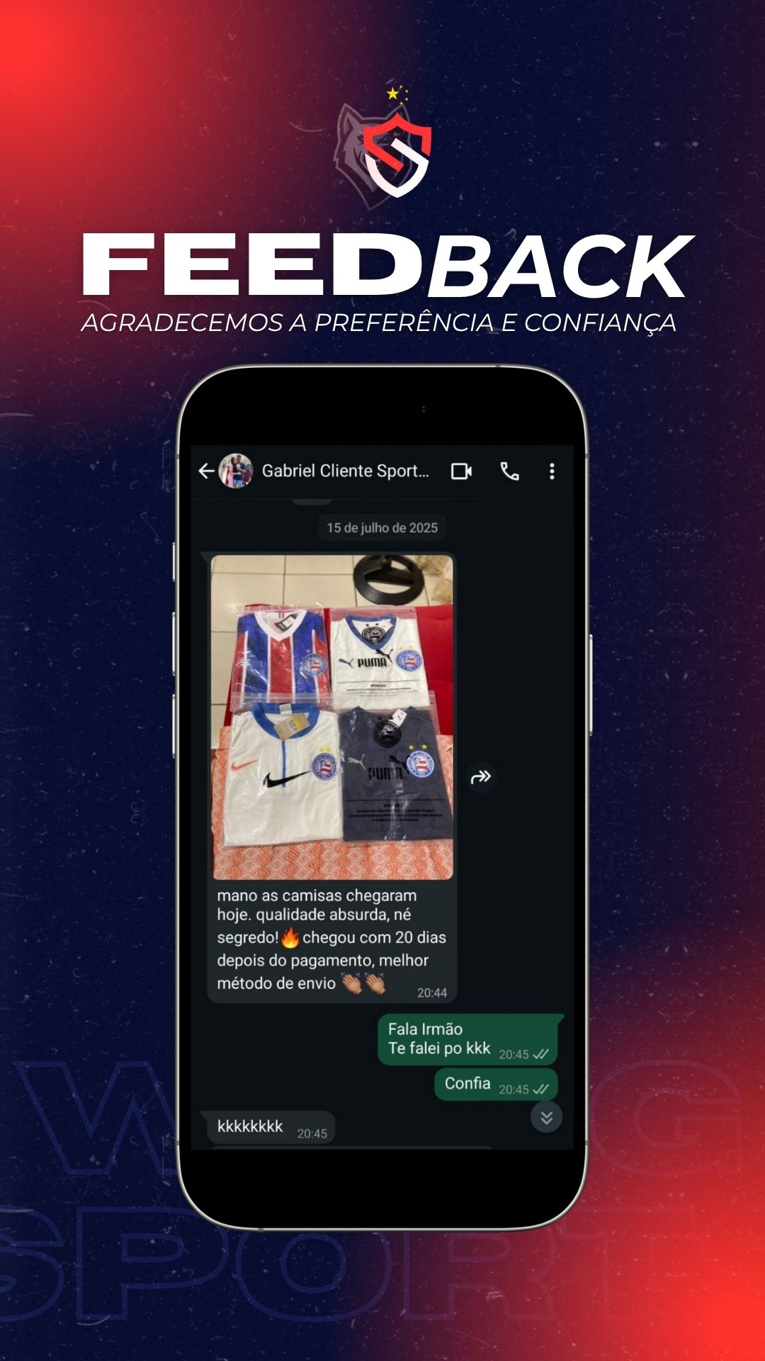 Depoimento Cliente 1